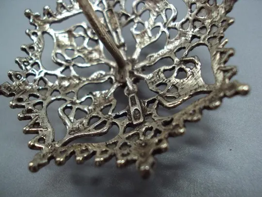 Фигура миниатюра статуэтка ажурный зонтик с бантиком зонт с бантом серебро 17,11 г 8,2 см №14431 Продаж