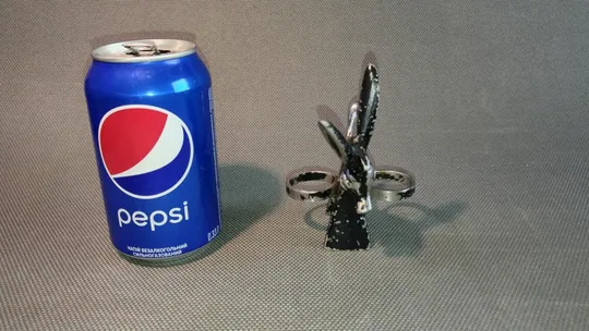 Солонка стара радянська віслюк зебра металева фігурка статуетка Вживане З аукціону