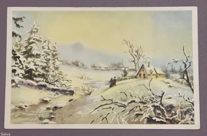 фото, Поштова листівка 1900-1960