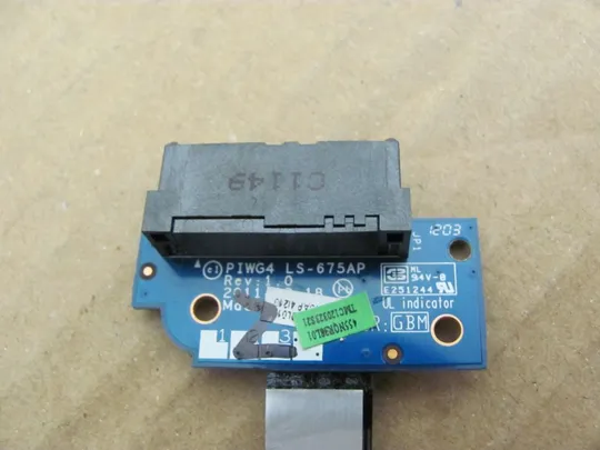 541-17 Перехідник CD/DVD PIWEG4 LS-675AP для LENOVO IdeaPad G770 G780 оригінал Де купити