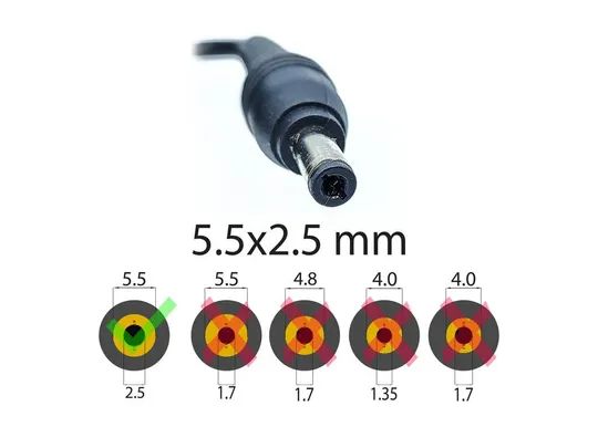 Купити Блок питания для Toshiba L10, L15, L20, L25, L30, L35, L45, L100, L203, L310, L315, L455, L511, L52