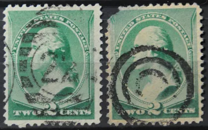 фото, США Вашингтон 2с. 1887