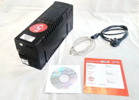 ИПБ UPS Бесперебойник Powercom PCM BNT-800AP USB 800VA (450W) З аукціону