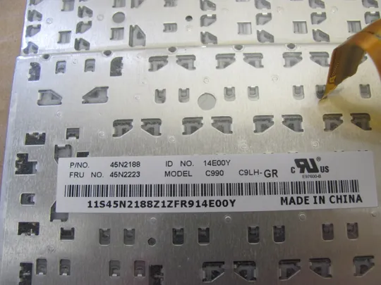 номер1032-5 клавіатура 45N2223 45N2153 45N2083 для LENOVO  Thinkpad T400S T410 T410I T410S T410SI T420 T420I T420S T420SI X220 X220I X220IT X220T T510I T520I T510 T520 W510 W520 оригінал Де купити