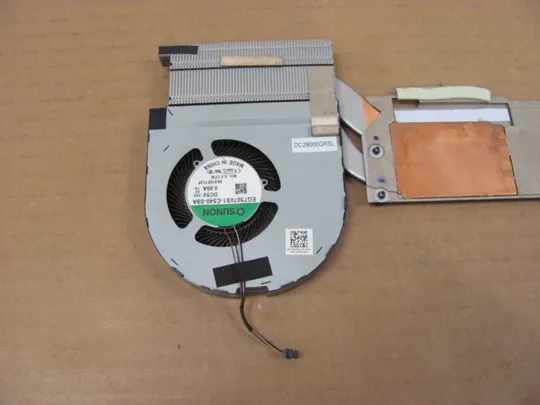 861-4 сисьема охолодження AT30O003ZAL 01Y5D1 для DELL Precsion 7560 M7560  оригінал Характеристики