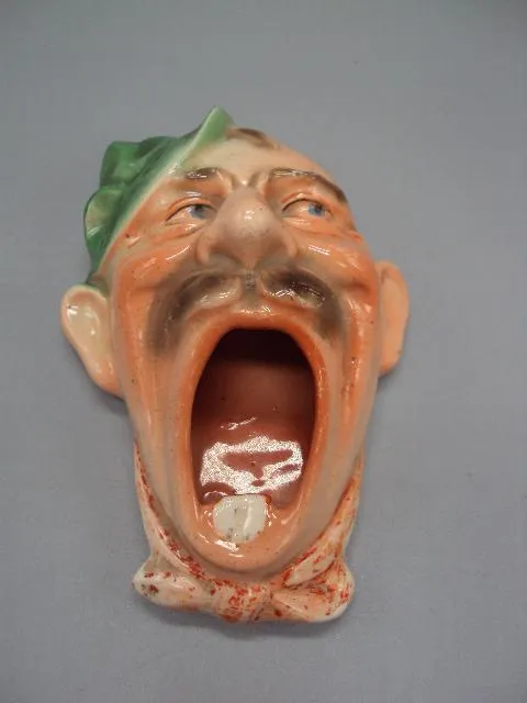 Пепельница голова фарфор Германия длина 15 см (№1480) Ціна