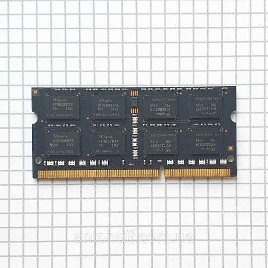 Купити Модуль пам&#039;яті SK Hynix 4GB 2Rx8 PC3-12800S (DDR3L) HMT351S6CFR8C-PB для ноутбука оригінал