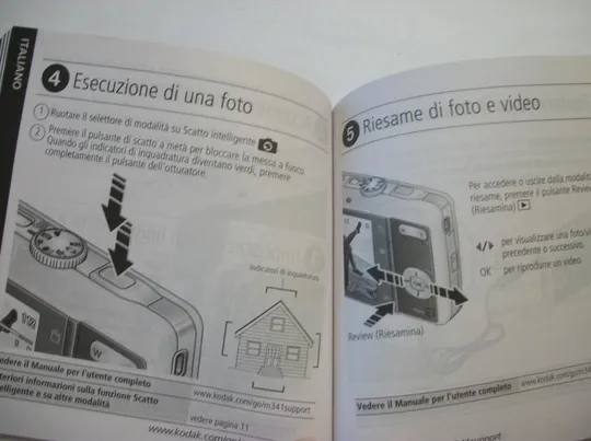 Инструкция Цветная . Фотоаппарат KODAK M-341 . Большое руководство . Easy Share . Больше 100-страниц З аукціону