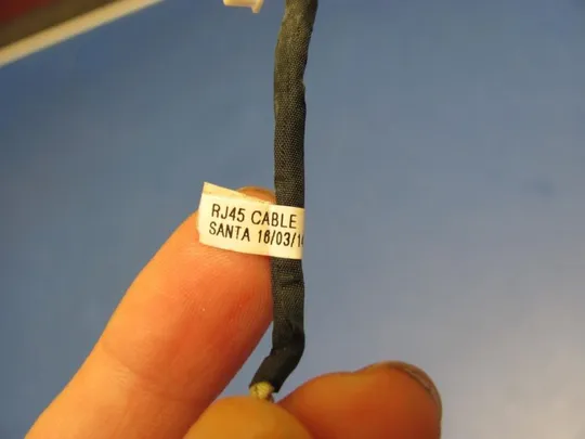 номер0018-12 роз&#039;єм LAN  ENTERNET для FUJITSU LIFEBOOK A555 A557 A359 оригінал З аукціону