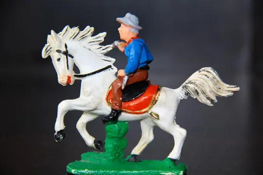 Купити ковбой ГДР №091 ДЖИМ БРИДЖЕР Фрихольд Фишер на коне №312