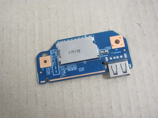 номер0213-23 плата USB  Card reader 448.0C701.0011 450.0C701.0001  для HP Pavilion 17-AK 17-BS   оригінал З аукціону