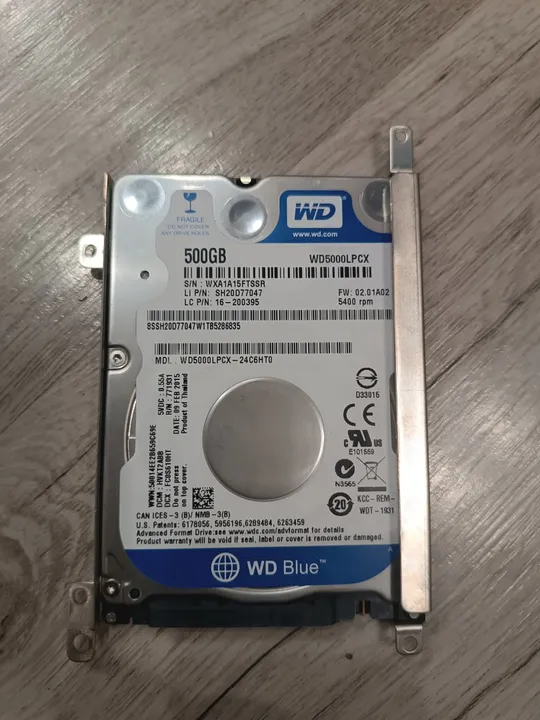 Жорсткий диск 2.5&quot; WD 500 GB Sata 2 (WD5000LPCX) Ціна