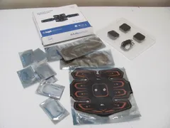 фото, 5540 портативний стимулятор м’язів USB, що перезаряджається, електричний тренажер для живота, рук, ніг НІМЕЧЧИНА