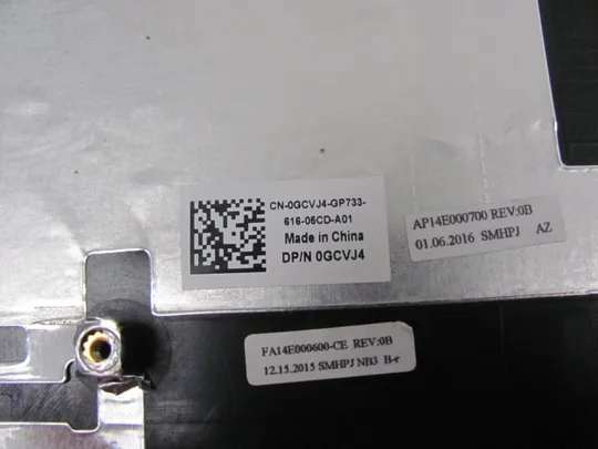839-12  Кришка панель палмрест 0GCVJ4 AP14E000700 для Dell Latitude 3550 L3550  оригінал Торговий майданчик