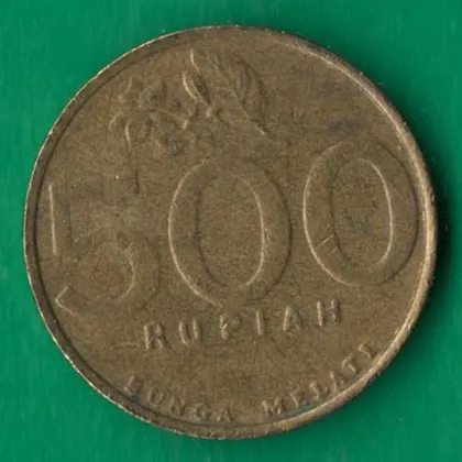 фото, 500 рупій 2003 року Індонезія [КВ]