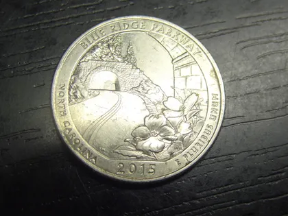 фото, 1/4 долара 2015 D США Блу Рідж