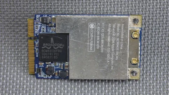 Купити Broadcom Wireless Mini PCI Express Card 802.11B/G HS model: BCM94311MCG для ноутбука Apple