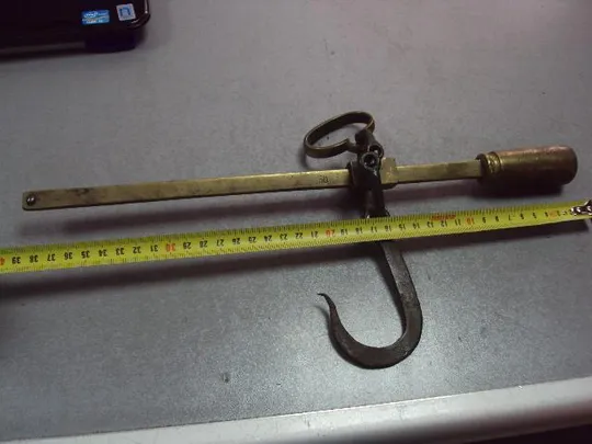 Купити Весы безмен коромысло клеймо ТВК 1916 царизм латунь бронза длина 38,5 см (№40) №11564