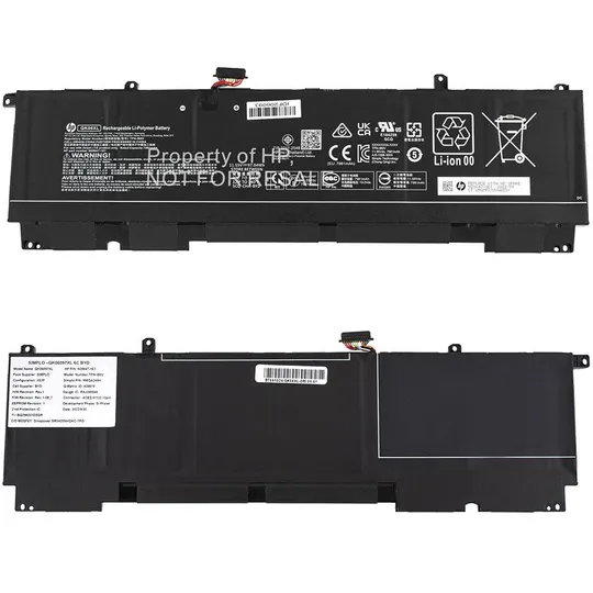 Оригінальна батарея для ноутбука HP QK06XL (Omen 16-U) 11.55V 7980mAh Black Ціна