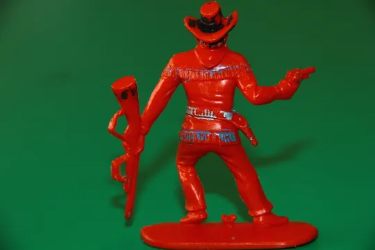 Купити ТРАПЕР З РЕВОЛЬВЕРОМ та КАРАБІНОМ траппер JEAN HÖFLER  55-60мм ФРН ФРГ