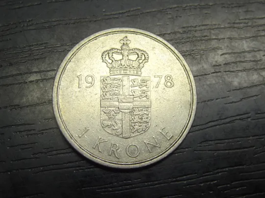 1 крона 1978 Данія Ціна