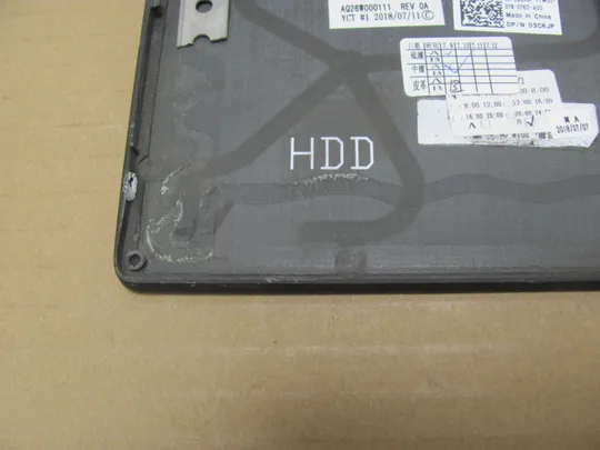 номер0971-2 Кришка панель палмрест  03CKJP  AQ26W000111   для DELL XPS 15 9570 7590 Precision 5530 5540  оригінал Характеристики