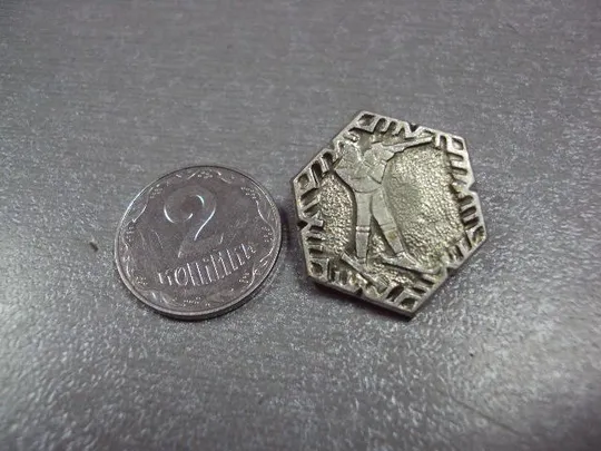 знак биатлон лыжи №3492 Ціна