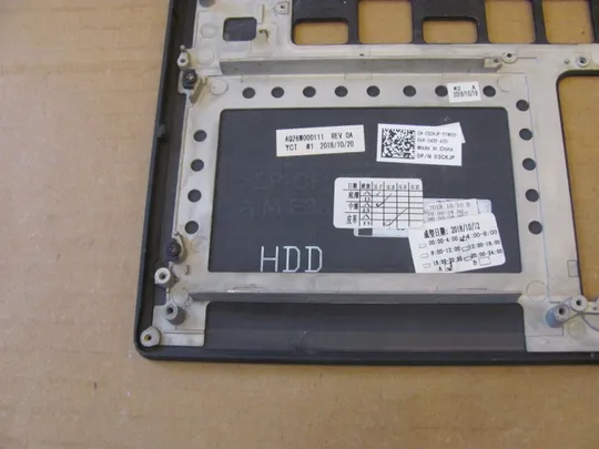 номер0911-5 Кришка панель палмрест 03CKJP AQ26W000111 015HH5 AQ2FP000141 для DELL XPS 15 9570 7590 Precision 5530 5540  оригінал в Україні