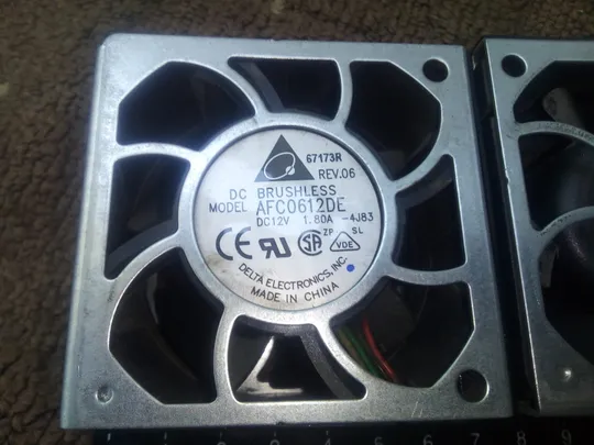 Серверний кулер Delta Electronics AFC0612DE 60 мм Де купити