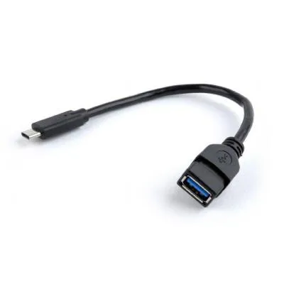 Дата кабель OTG USB 3.0 AF to Type-C 0.2m Cablexpert (A-OTG-CMAF3-01) З аукціону