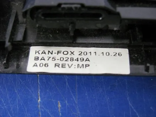 №49 заглушка приводу BA75-02849A для Samsung NP- RV513 RV511 RV515 RV520 оригінал Де купити