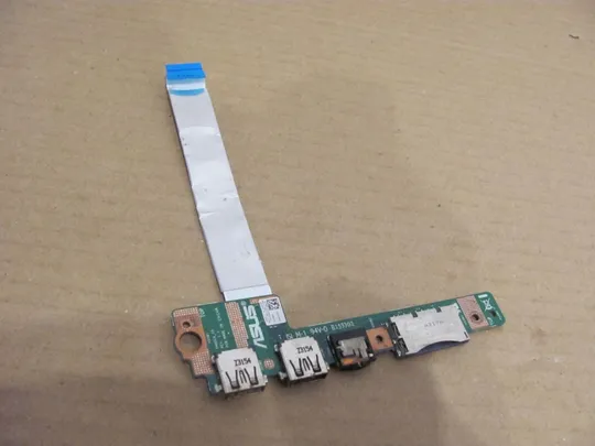 37-31 плата USB AUDIO Card Reader 60NB00I0-I01090 для ASUS F502C F502CA X502C X502CA оригінал Ціна