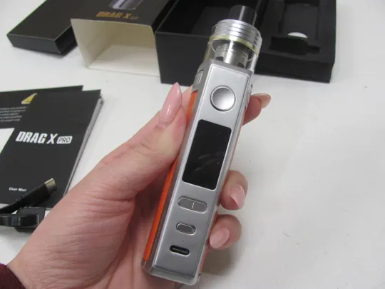 Оригінальний VOOPOO Drag X Pro Kit 100W Box MOD Vape 5.5ml TPP (15) Продаж