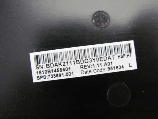 365-3 кришка матриці 1510B1456601 738691-001 для HP PROBOOK 650 G1 оригінал Інтернет-аукціон