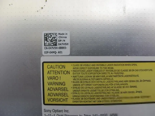 №123-1 DVD-привод AD-7585H для DELL VOSTRO 3700 оригінал Продаж