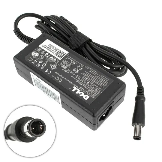 Купити Блок живлення для ноутбука DELL 19.5V, 2.315A, 45W, 7.4*5.0-PIN, Black (без сетевого кабеля!)