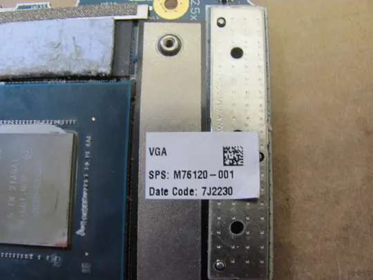 номер1020-9 відеокарта GPZ70 LS-K771P  NVIDIA GN20-E3-A1 GeForce RTX 3060 REF  для HP Zbook Fury 17 G8  оригінал Де купити