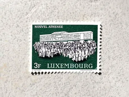 фото, Поштова марка Люксембург 1964 рік **