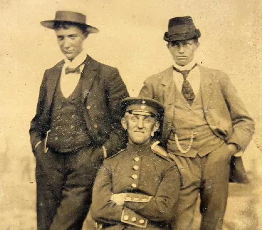 Купити Ферротип ferrotype Рідня 1870-80-ті рр. Germany