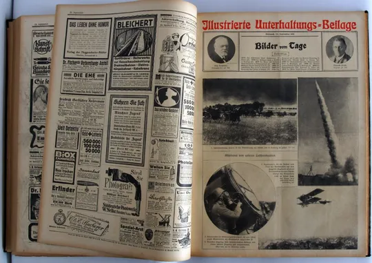 Підшивка газети Berliner Lokal-Anzeiger 1918-20 рр. Перша світова, Німеччина Інструкція