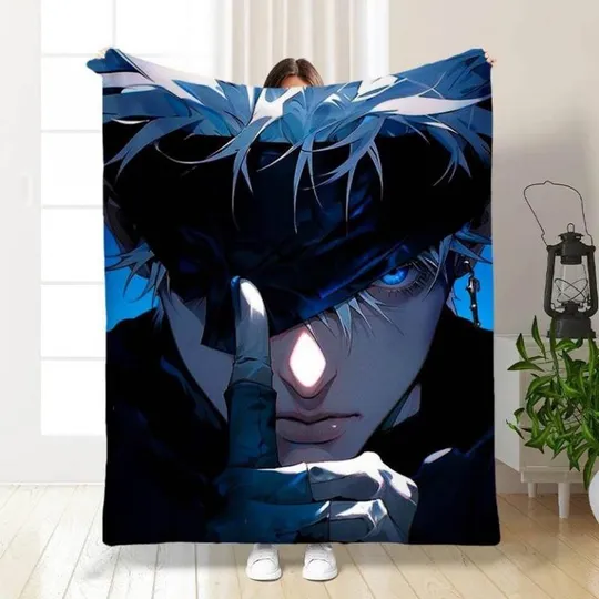 Плед 3D Годжо 3389_A 15817 160х200 см Ціна