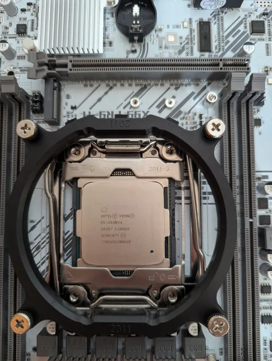 Комплект 10 ядер 20 потоки Machinist X99 + Xeon E5 2630v4 LGA 2011-3 DDR4 NVMe Intel Xeon E5 v3 v4 З аукціону