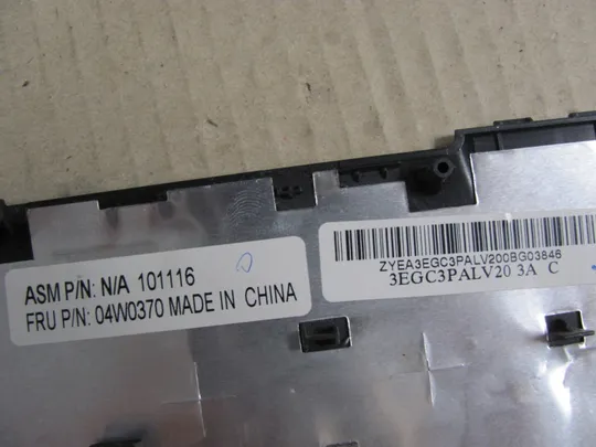 58-13 корпус панель тачпаду 04W0370 3EGC3PALV20 для  LENOVO L520  оригінал Характеристики