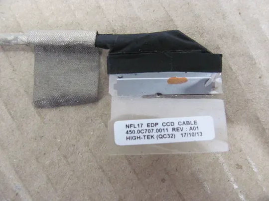 номер0213-17 шлейф матриці,Шлейф матриці для ноутбука  Шлейф дисплея,Шлейф підключення дисплея,Шлейф екрана,Laptop matrix cable 450.0C707.0011  для HP Pavilion 17-AK 17-BS  оригінал Продаж