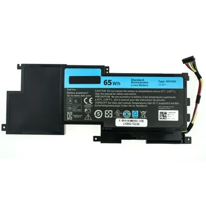 фото, Оригінальна батарея для ноутбука DELL W0Y6W (XPS: 15-L521x series) 11.1V 5700mAh 65Wh Black