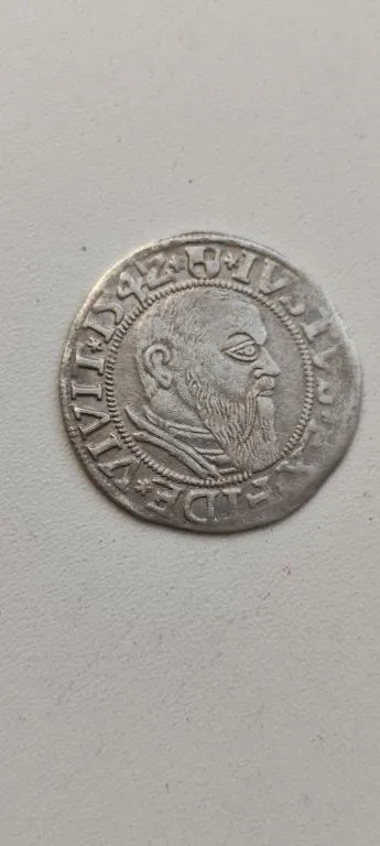Купити Монета 1542г грош Альберта Пруссия серебро 2грамма gn325.