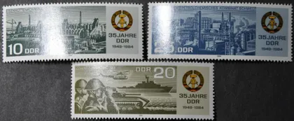 фото, ГДР 35 лет ГДР 1984