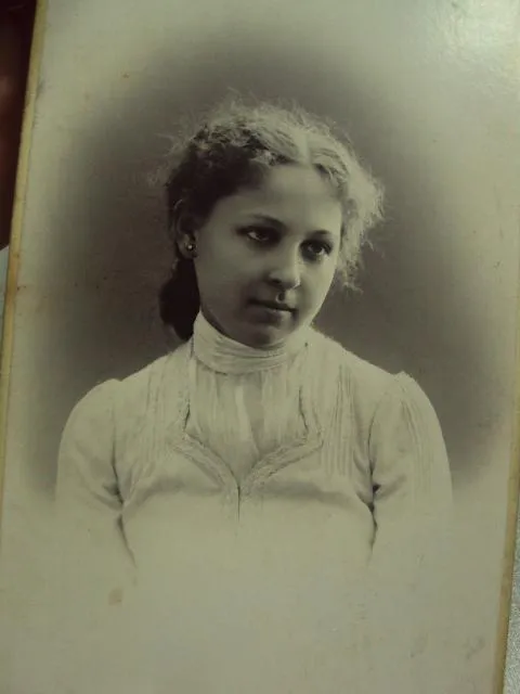 фотография портрет девушка чеховский одесса 1906  21x10.5 №6496 Характеристики