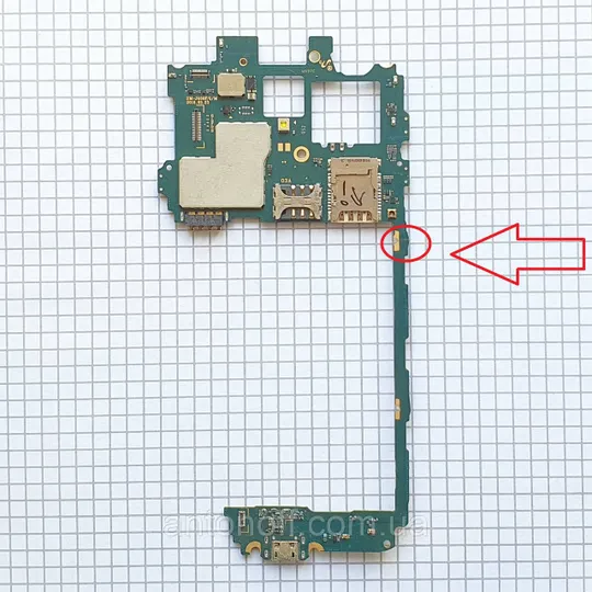 Плата Samsung J400F Galaxy J4 2018 (на запчастини, переломана) флеш-пам'ять 2/16Гб Ціна