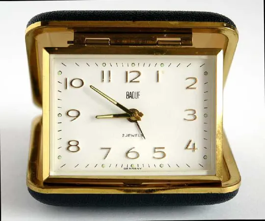 Дорожній годинник будильник BADUF 1970-ті Germany Продаж